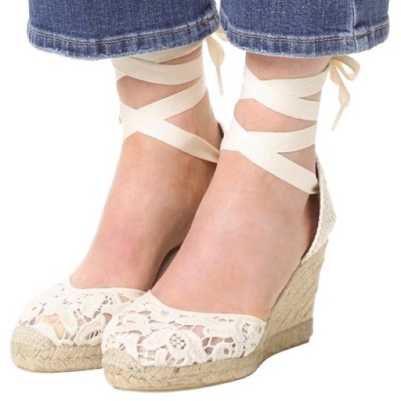 ivory espadrilles